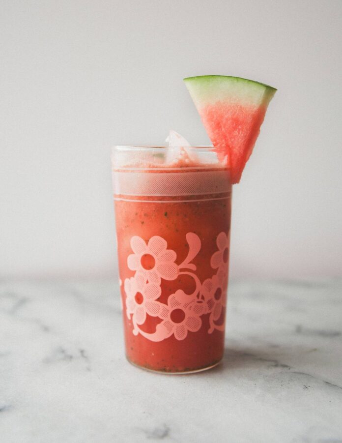 Spicy Watermelon Mint Agua Fresca