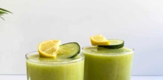 Pineapple-Cucumber Smoothie