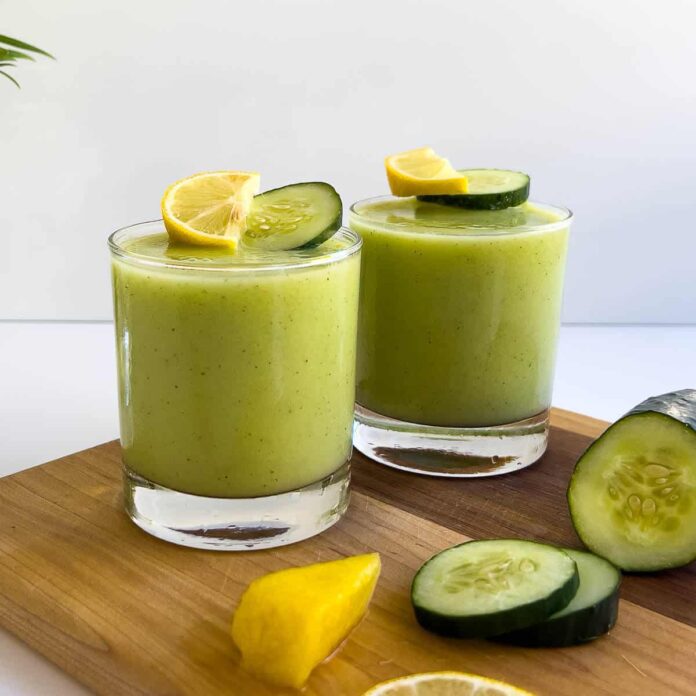 Pineapple-Cucumber Smoothie